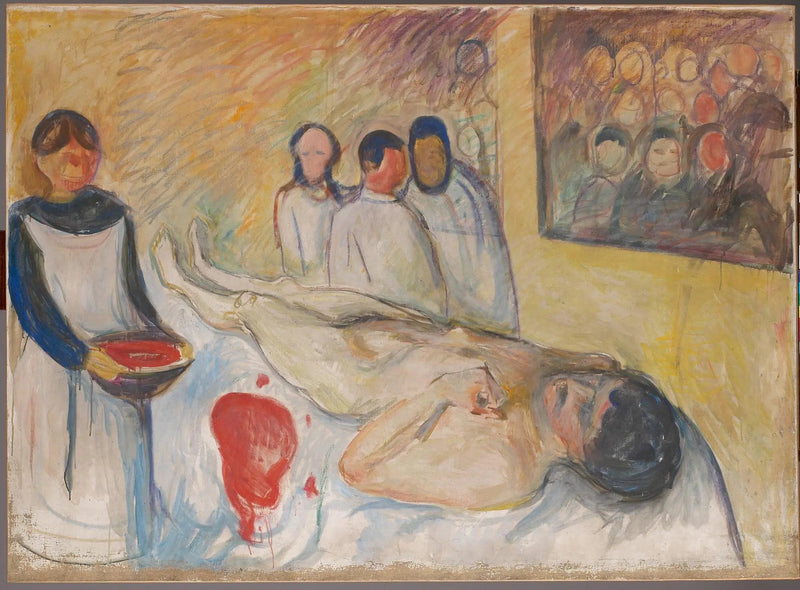 Sul tavolo operatorio - Edvard Munch