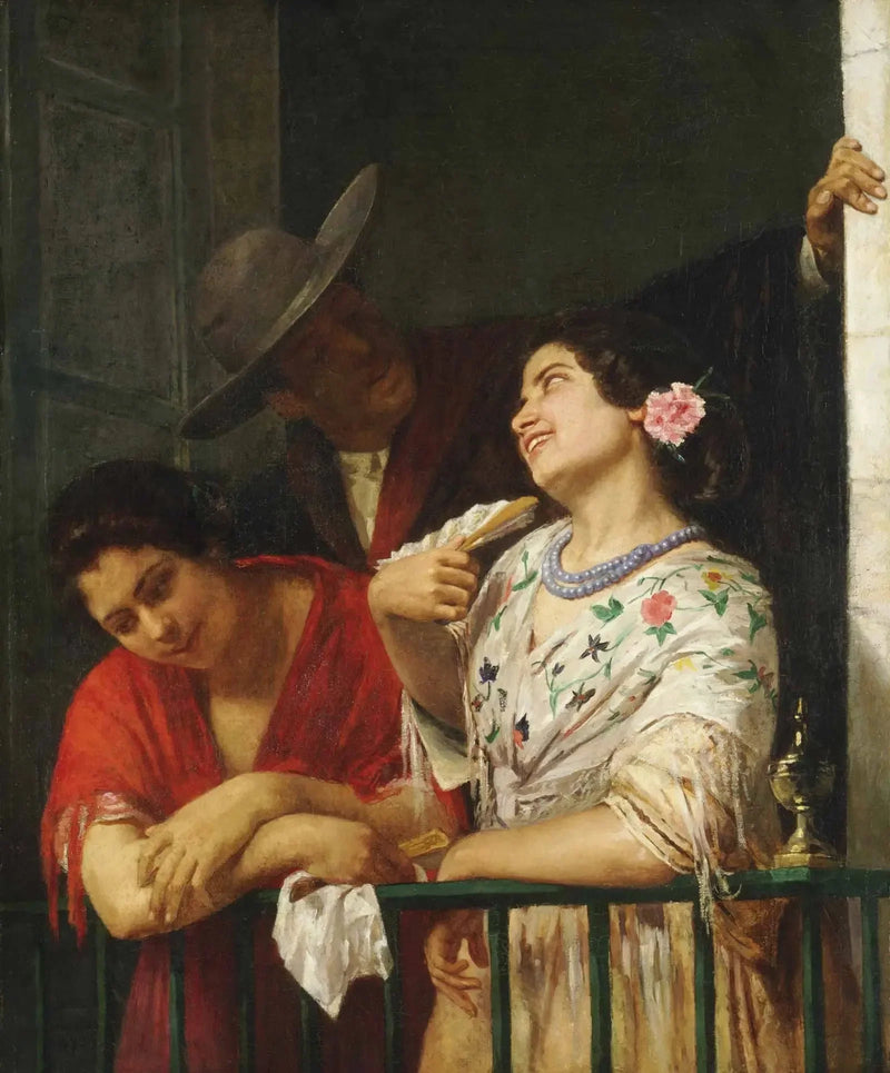 Sul balcone - Mary Cassatt