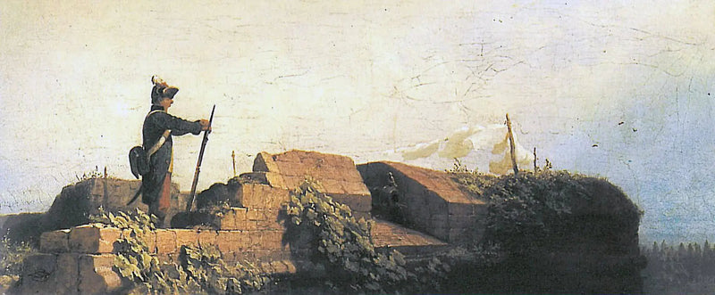 Sul Bastione - Carl Spitzweg