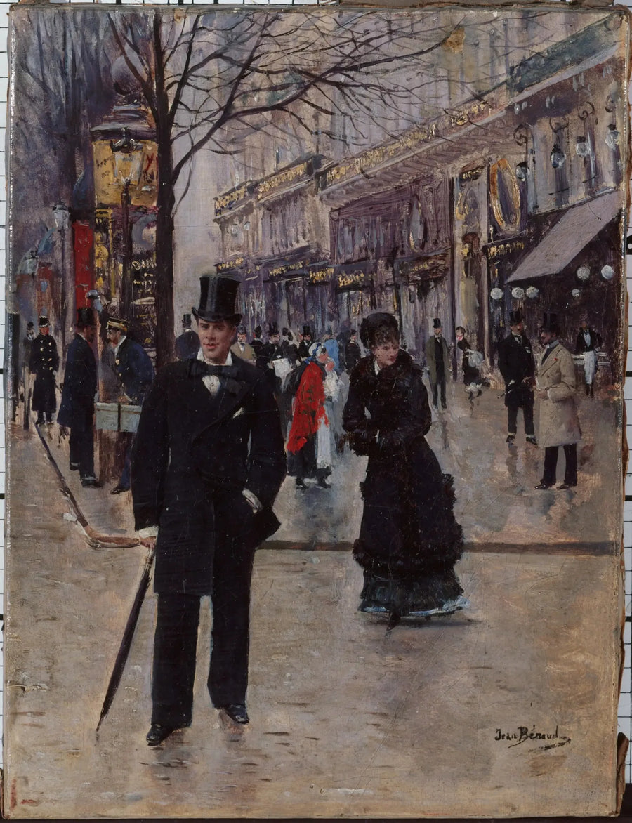 Sul boulevard - Jean Béraud