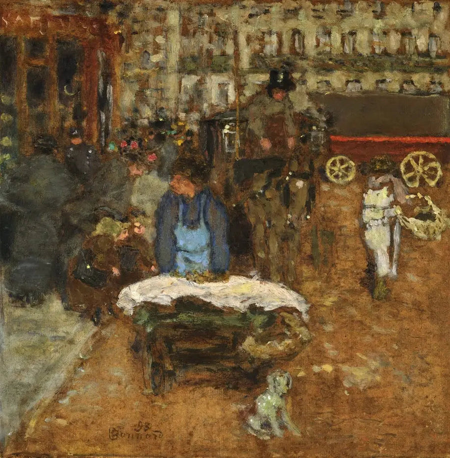 Sulla boulevard - Pierre Bonnard