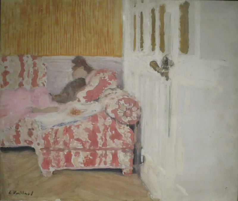 Sul divano - Édouard Vuillard