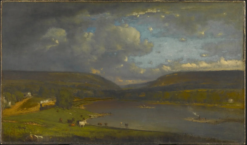 Sul fiume Delaware - George Inness