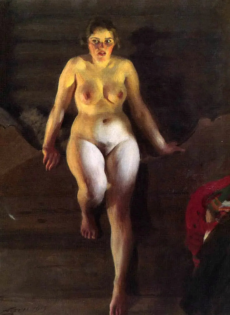 Sul letto - Anders Zorn