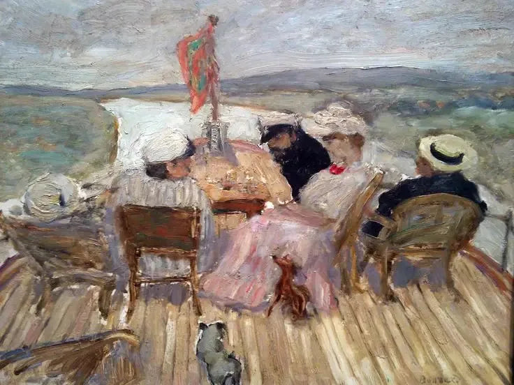 Sullo Yacht - Pierre Bonnard
