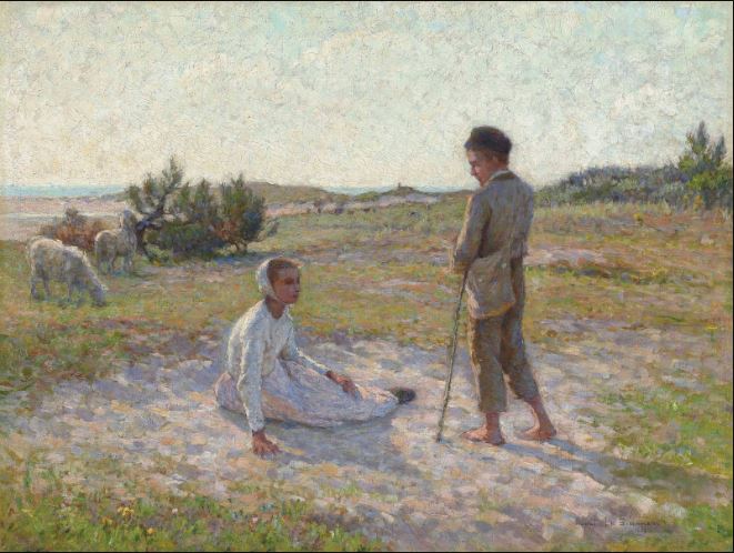 Sulle dune, Étaples - Henri Le Sidaner
