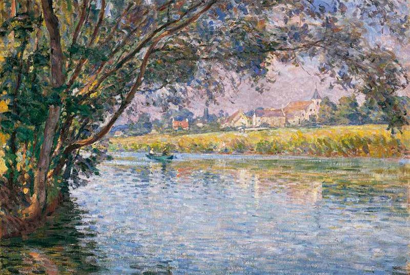 Sulle rive della Marna vicino a Montévrain - Henri Lebasque