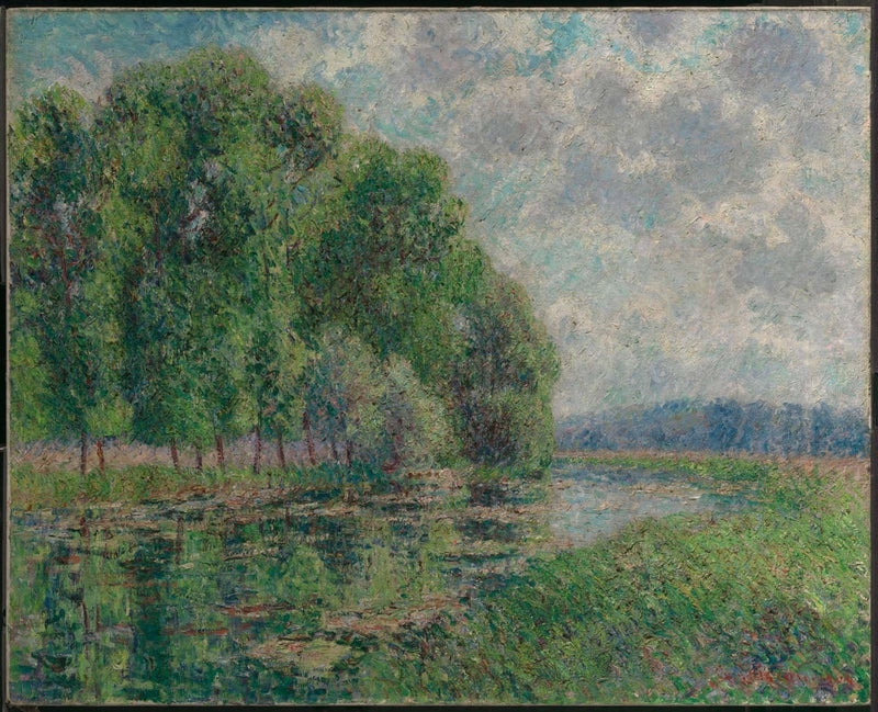 Sulle rive dell'Eure - Gustave Loiseau