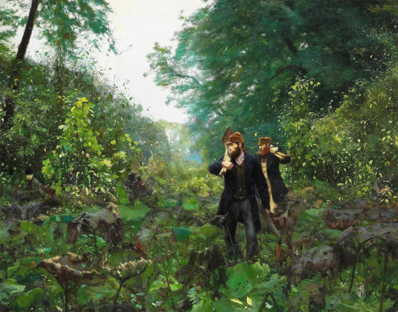 Sur les strade interdette - H. A. Brendekilde
