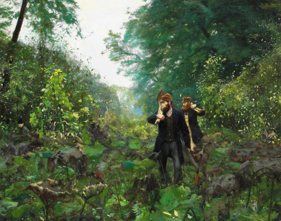 Sur les strade interdette - H. A. Brendekilde
