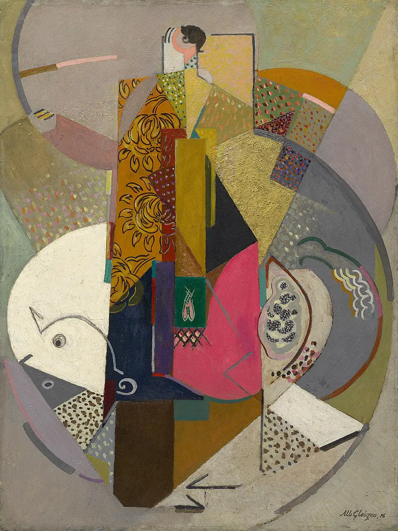 Su una sella di alta scuola - Albert Gleizes