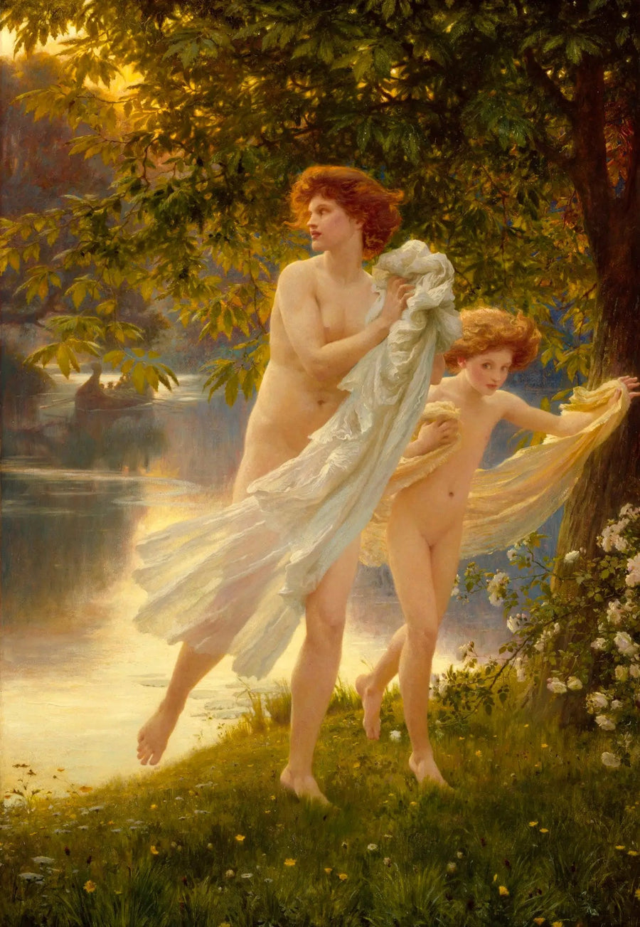 Sorpreso - Frank Bernard Dicksee