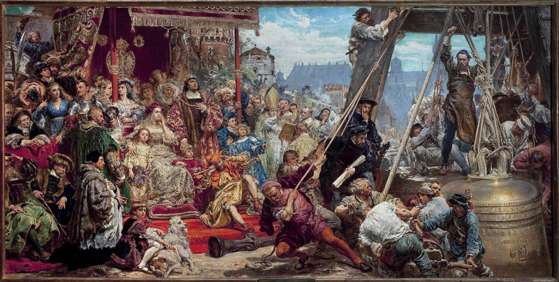 Suspensione della Campana Sigismondo - Jan Matejko