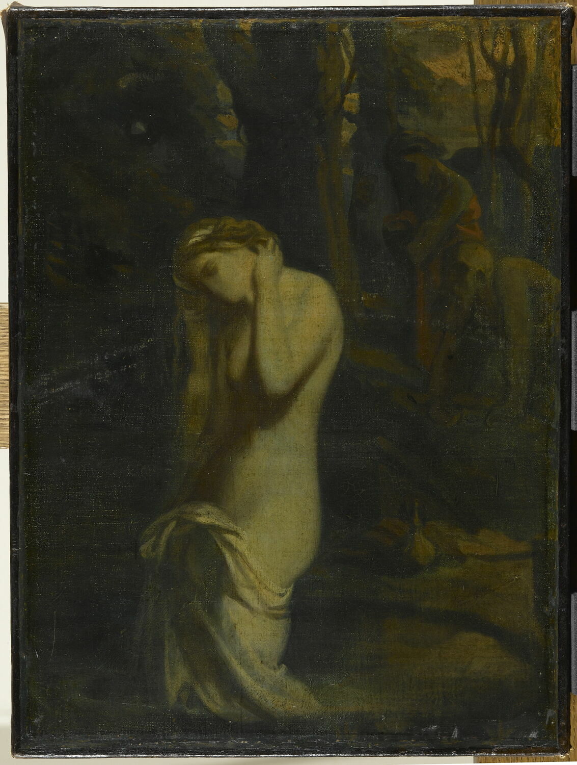 Suzanne au bain - Théodore Chassériau image 1 reproduction d’œuvre d’art à l’huile