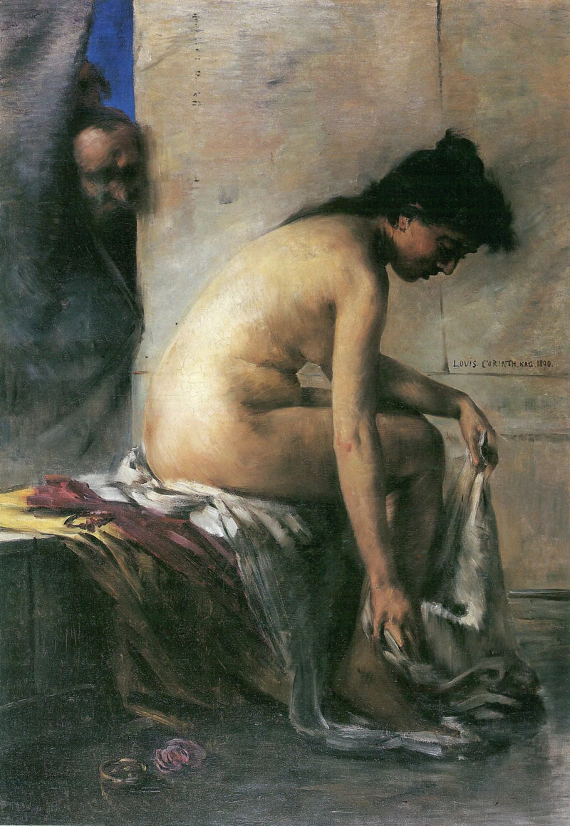 Suzanne nella vasca da bagno - Lovis Corinth