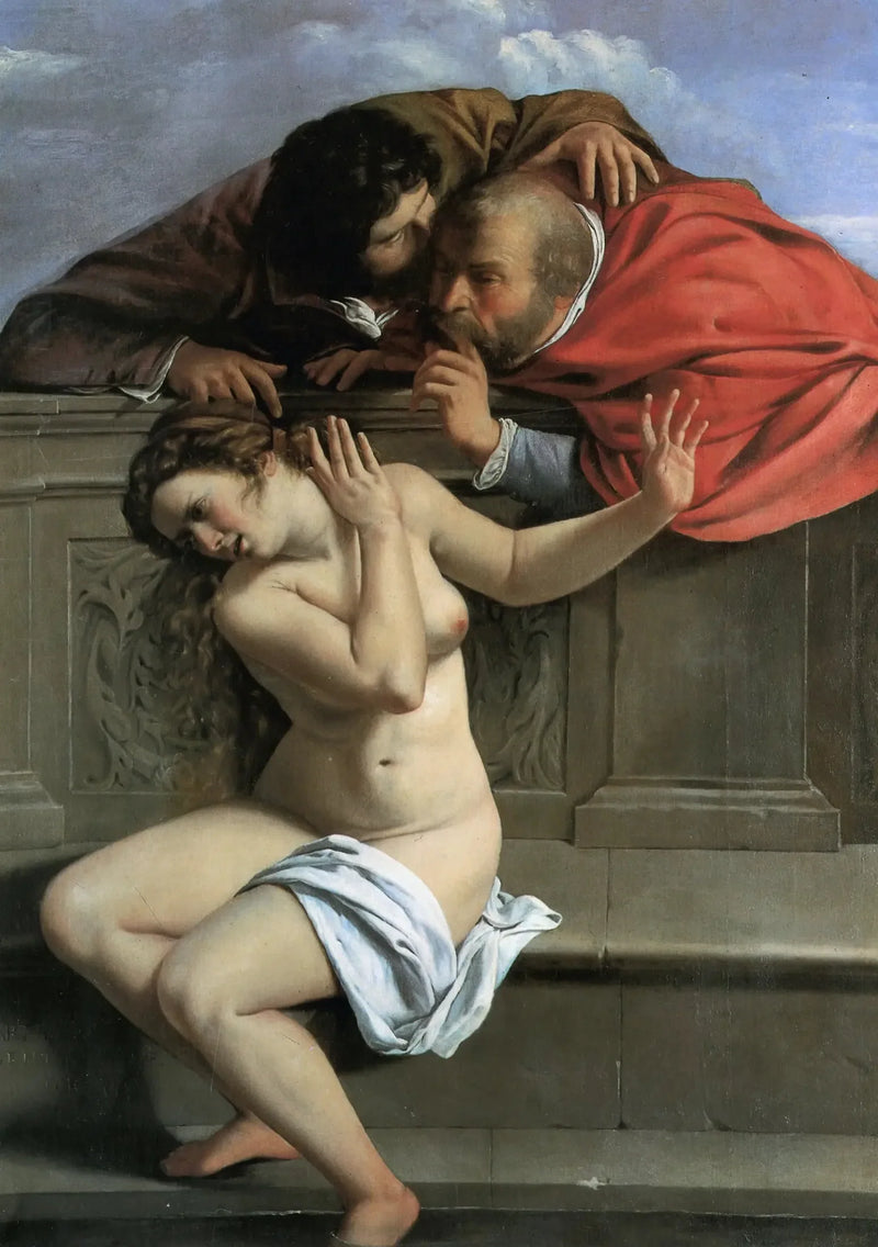 Suzanne et les vieillards - Artemisia Gentileschi