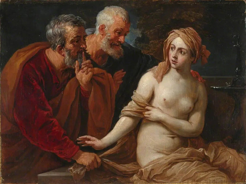 Suzanne et les vieillards (d'après Guido Reni) - David Teniers il Giovane
