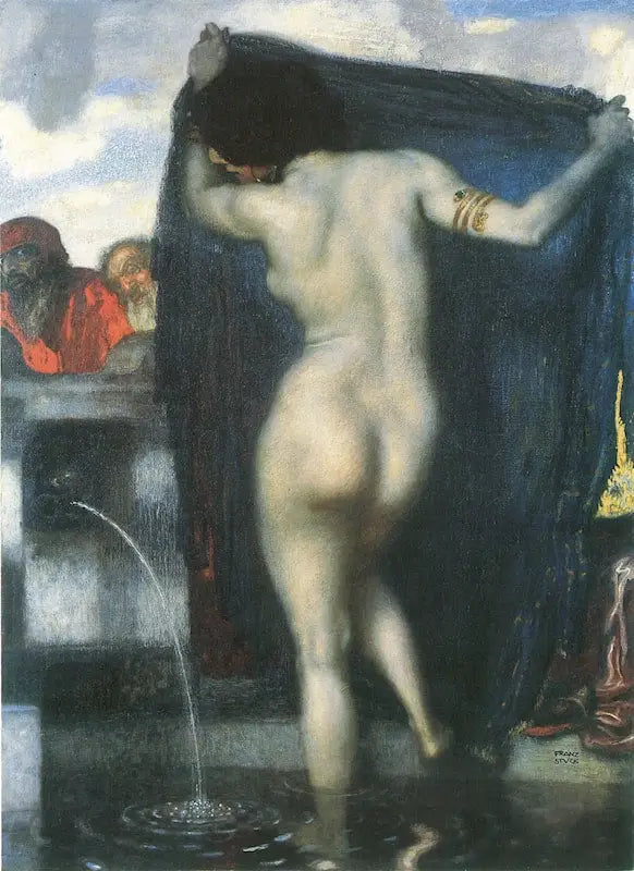 Suzanne e gli Anziani - Franz Von Stuck