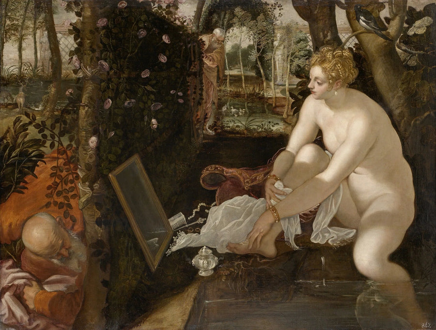 Suzanne et les Vecchi - Jacopo Tintoretto