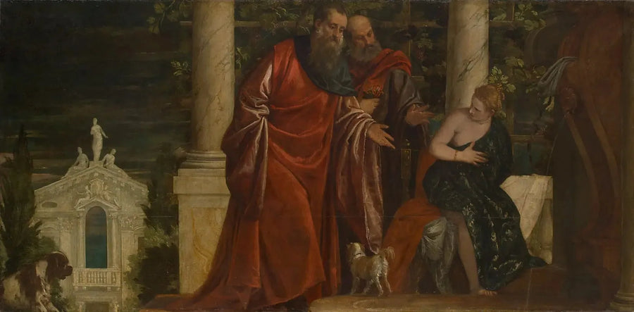 Suzanne et les vieillards - Paolo Veronese