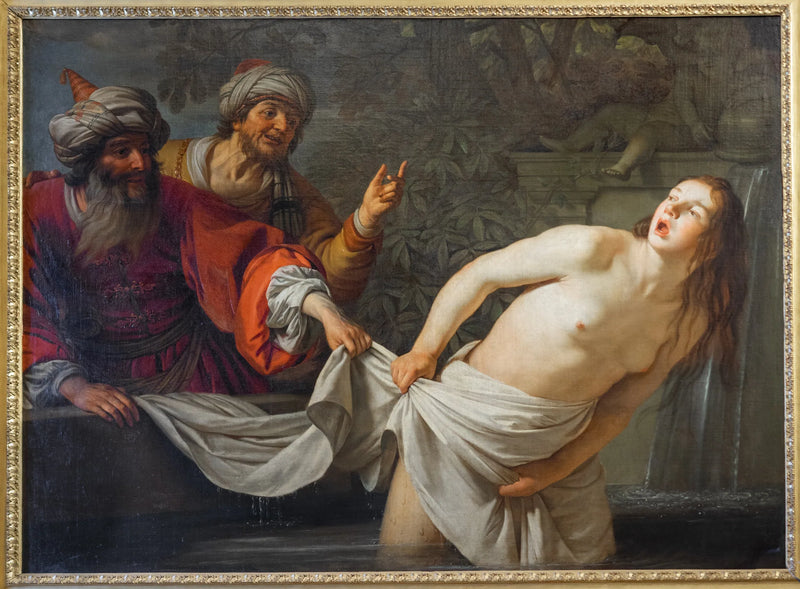 Suzanne molestata dagli anziani (Daniele 13:1-63) - Gerrit van Honthorst