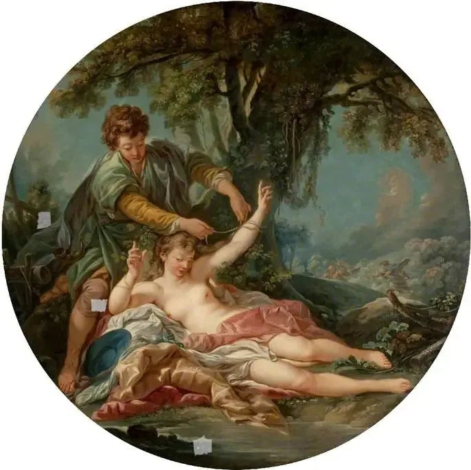 Sylvia salvata da Amintas - François Boucher