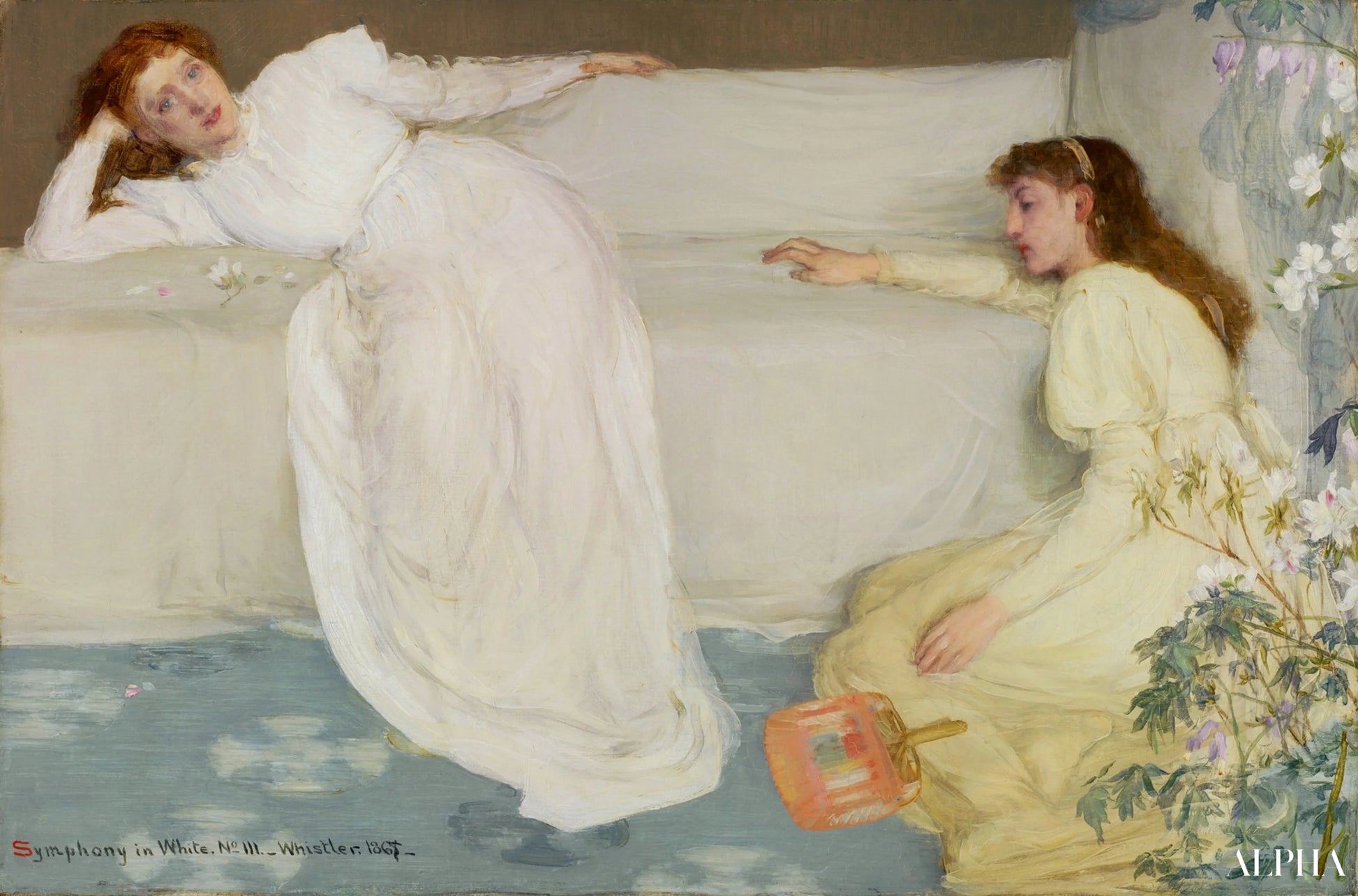 Sinfonia in bianco, n. 3 - James Abbott McNeill Whistler - Riproduzioni di quadri e dipinti di alta qualità