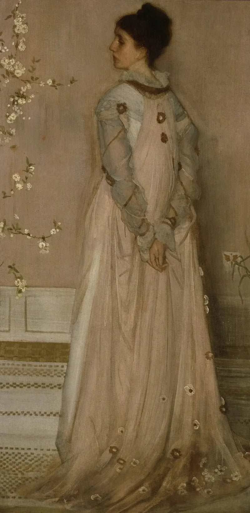 Sinfonia in colore sedia e rosa - James Abbott McNeill Whistler