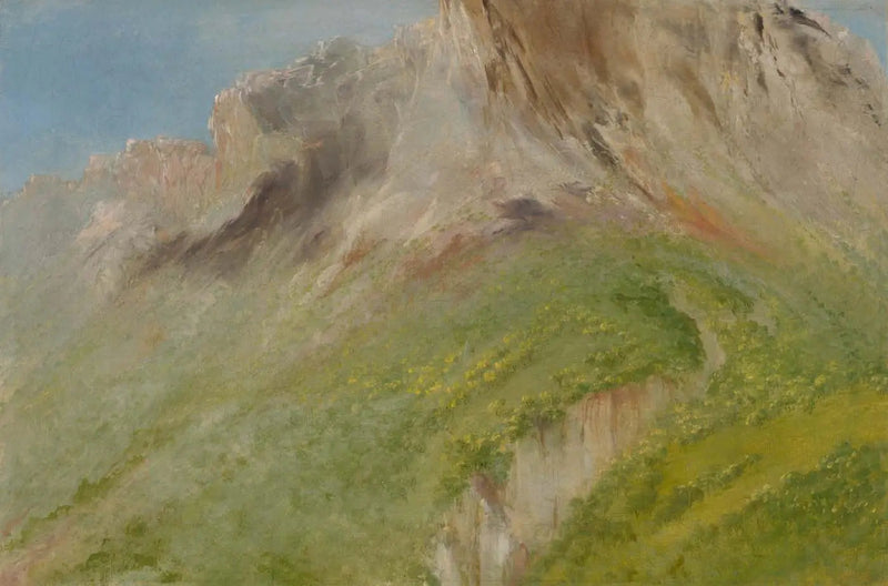 Ta-wa-que-nah, ou la montagne Rocheuse, près du village comanche - George Catlin