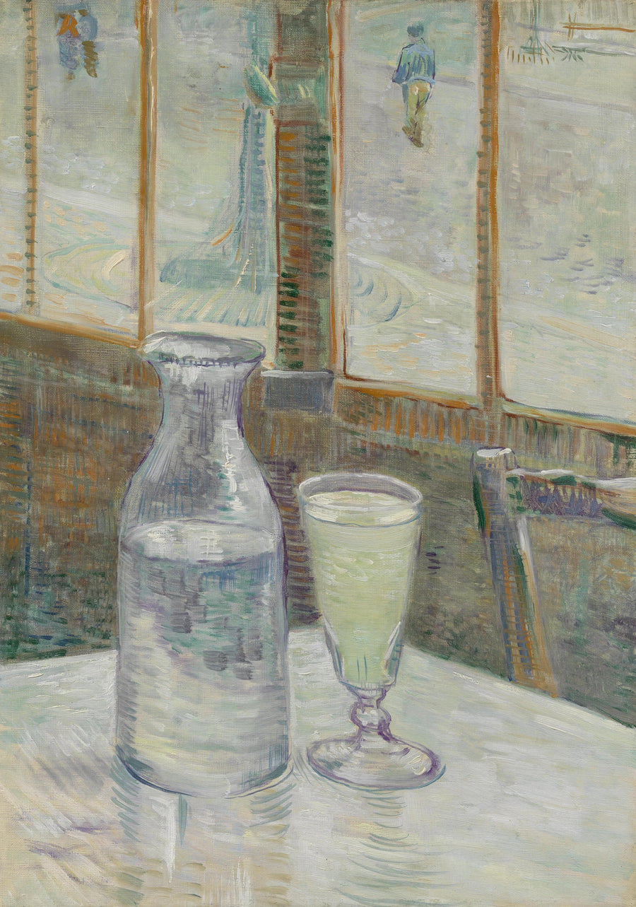 Tavolino da caffè con assenzio - Vincent van Gogh