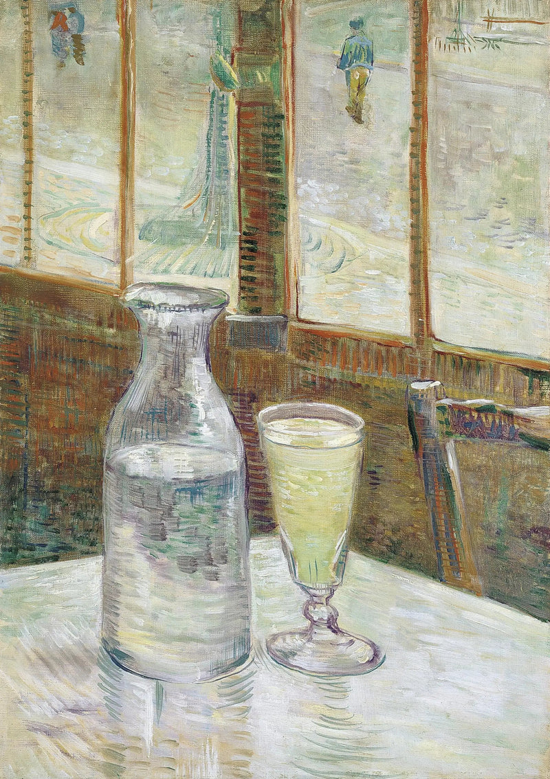 Tavolino da caffè con assenzio - Vincent van Gogh