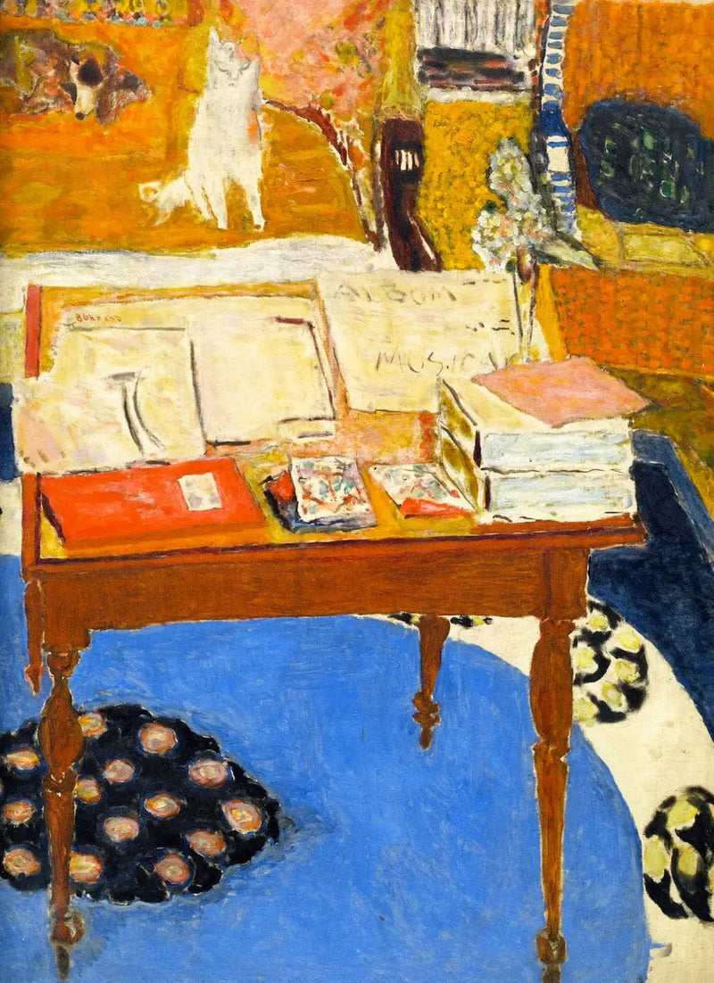Tavolo da lavoro - Pierre Bonnard
