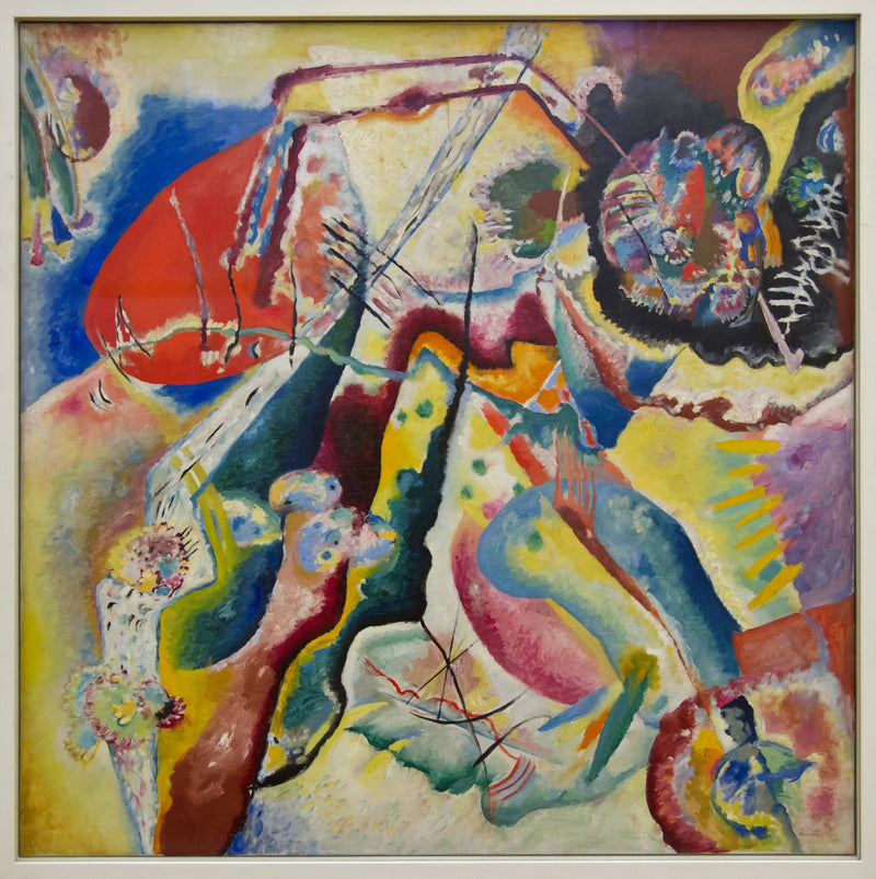 Quadro con macchia rossa - Vassily Kandinsky