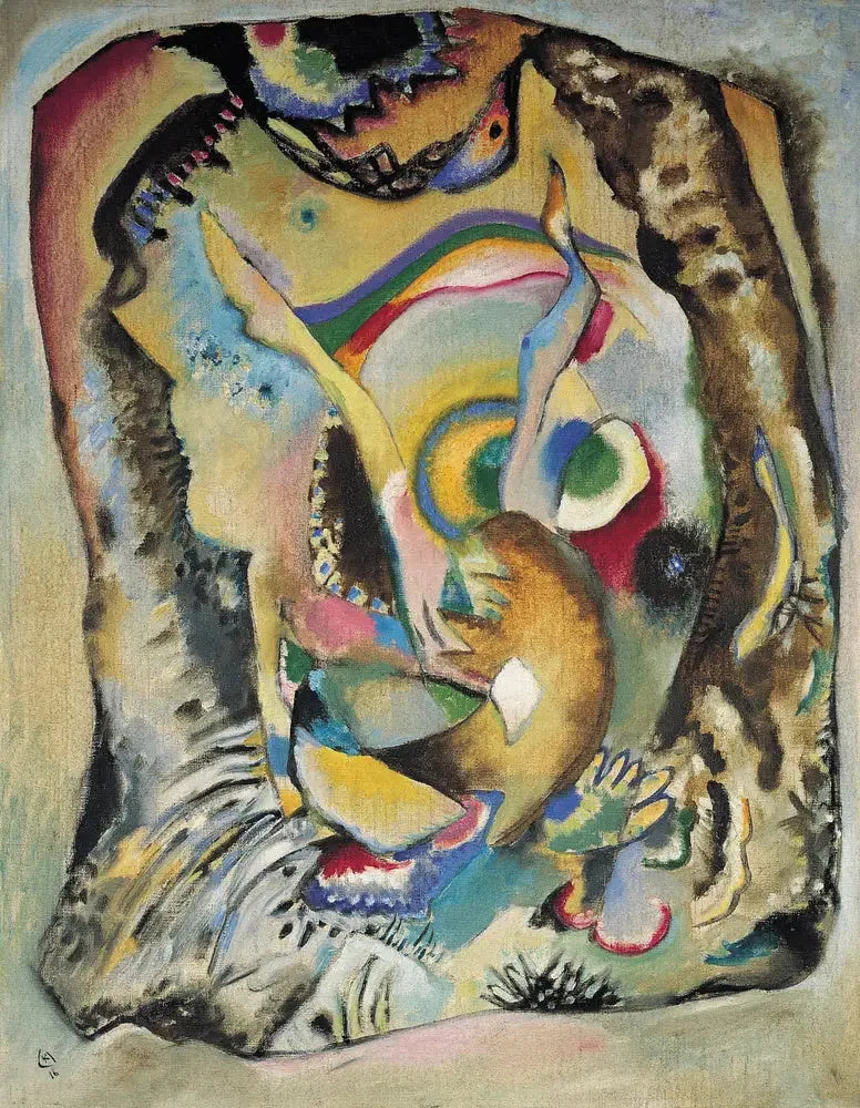 Quadro su sfondo chiaro - Vassily Kandinsky