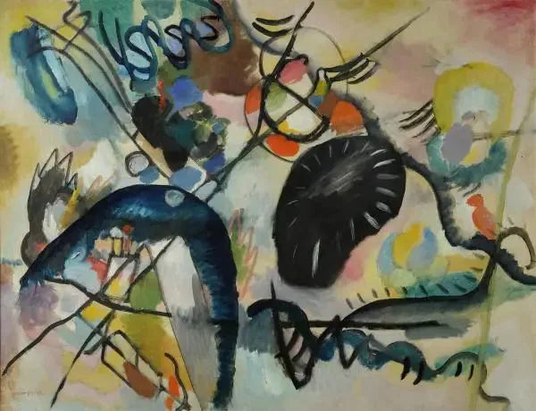 Macchia nera 1 - Vassily Kandinsky