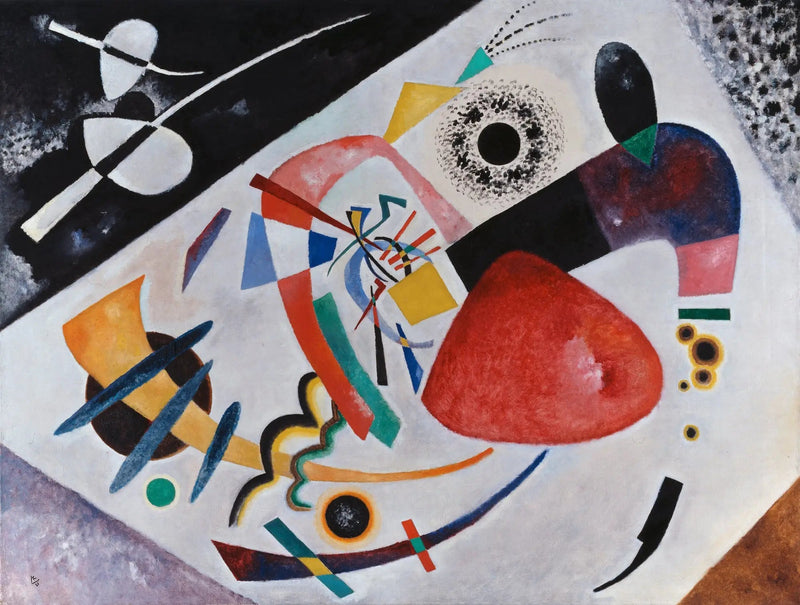 Macchia rossa II - Vassily Kandinsky