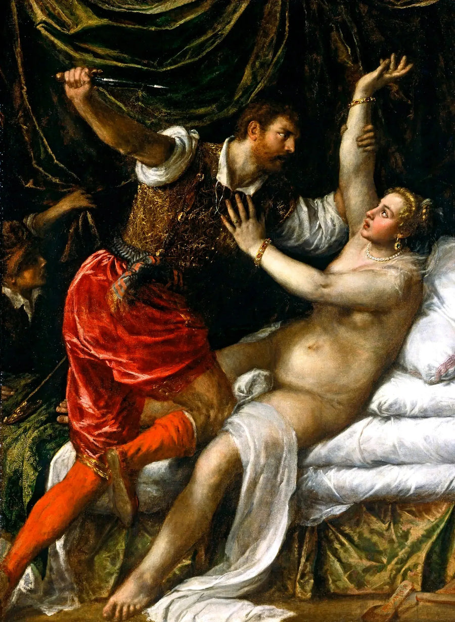 Tarquin e Lucrezia - Tiziano