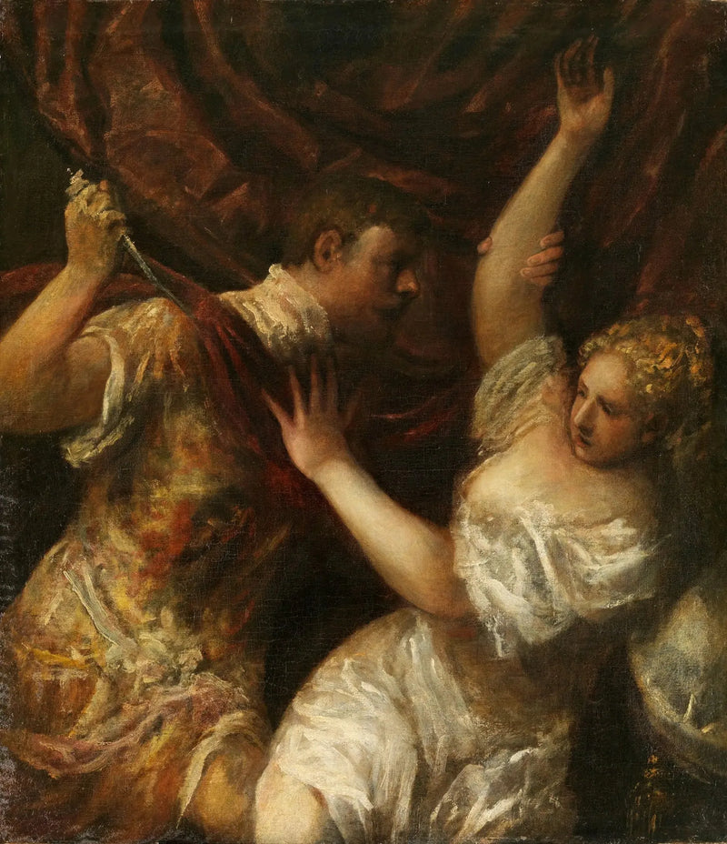 Tarquinio Sesto e Lucrezia - Tiziano