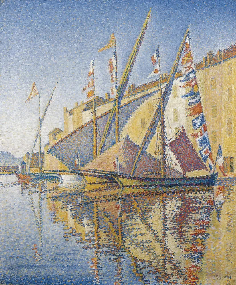 Tartane pavimentate - Paul Signac