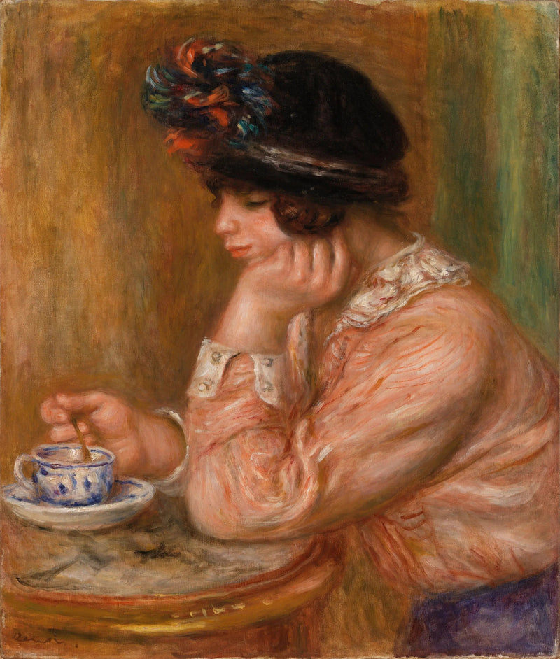 Tazza di cioccolato (La Tazza di cioccolato) - Pierre-Auguste Renoir