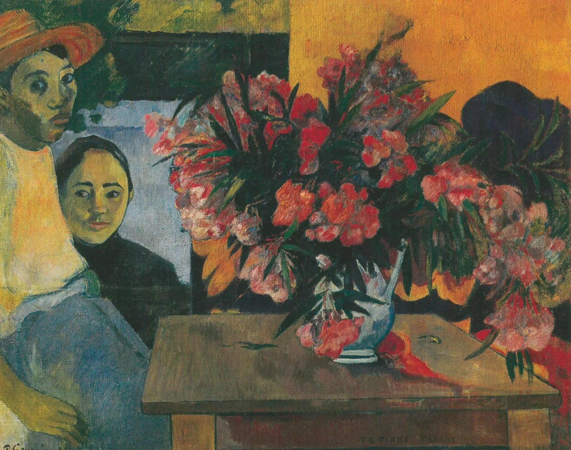 Reproduction du tableau « Te tiare farani - Paul Gauguin » par Alpha Reproduction en peinture à l’huile