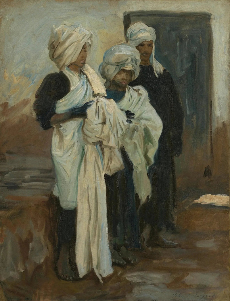 Tintori all'indaco egiziano - John Singer Sargent