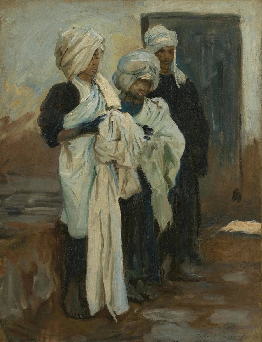 Tintori all'indaco egiziano - John Singer Sargent