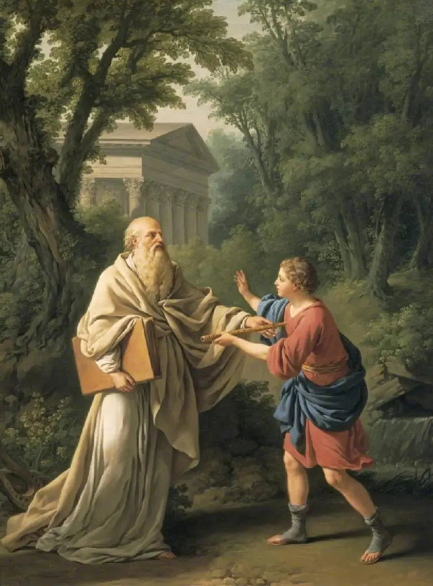 Télémaque e Termosiris - Louis Jean François Lagrenée