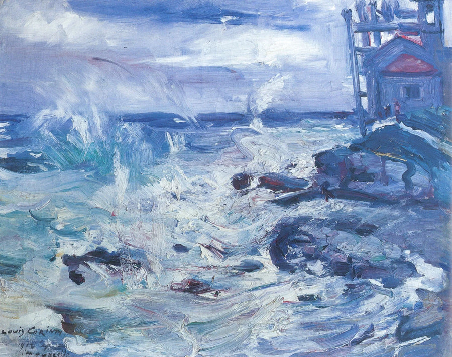 Tempesta al largo di Capo Ampeglio - Lovis Corinth