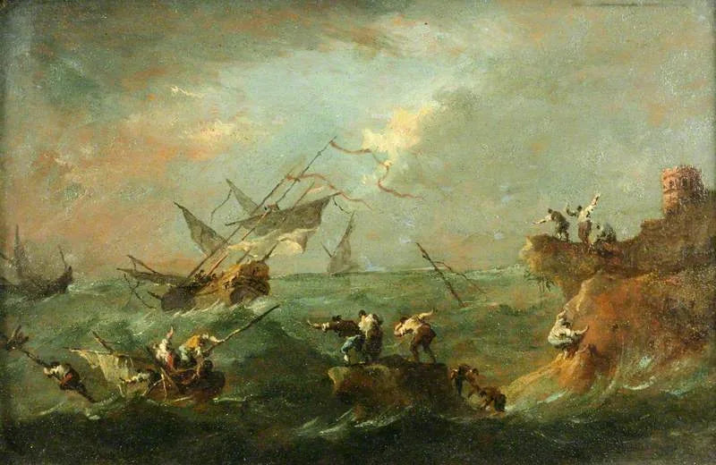Tempesta in mare - Francesco Guardi