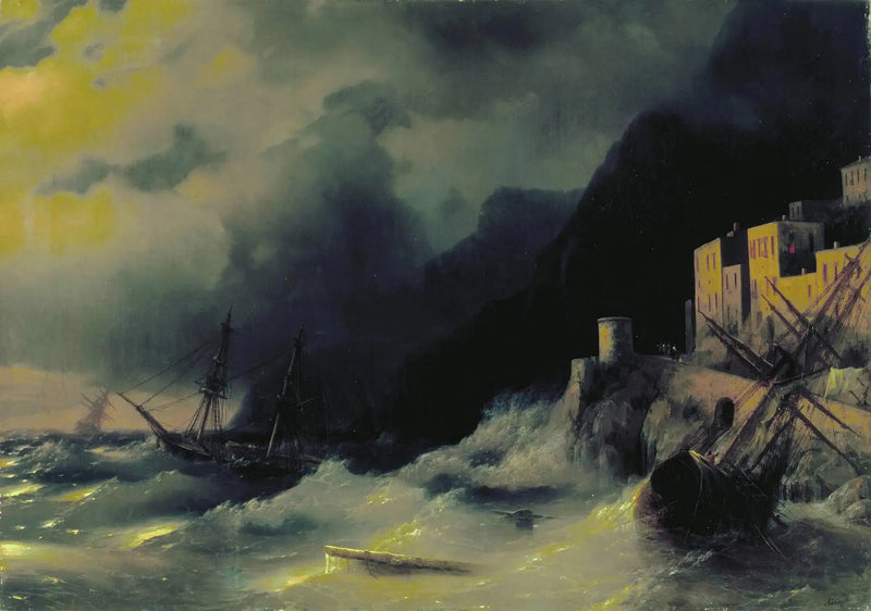 Tempesta in mare - Ivan Aïvazovski