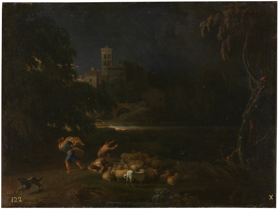 La tempête - Gaspard Dughet
