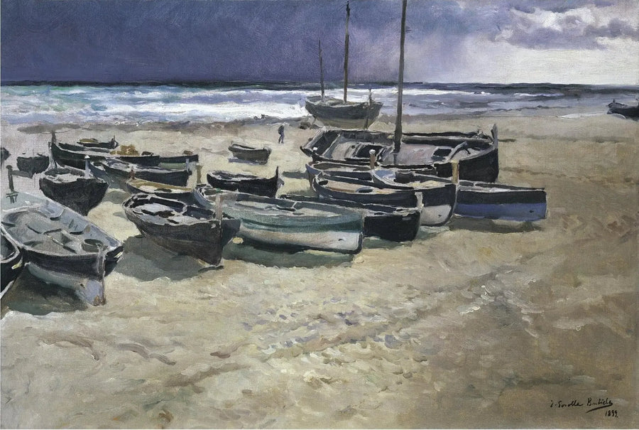 Tempesta imminente, Valencia - Joaquín Sorolla