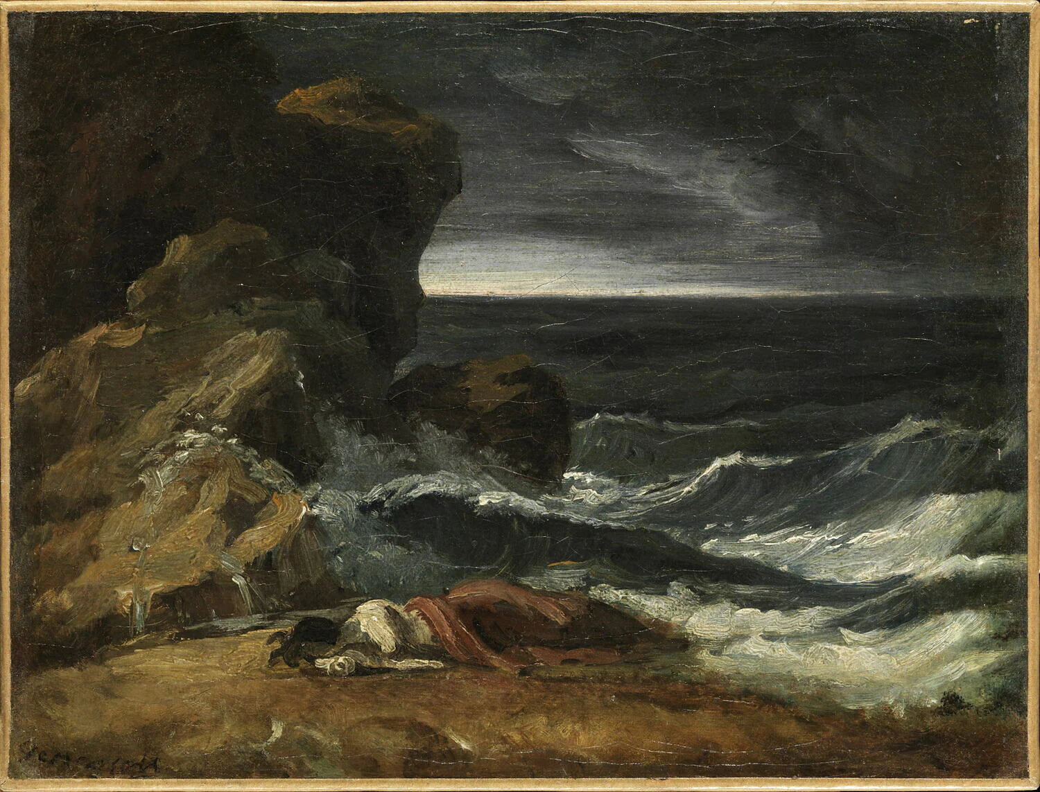 La Tempête ou L'Épave - Théodore Géricault